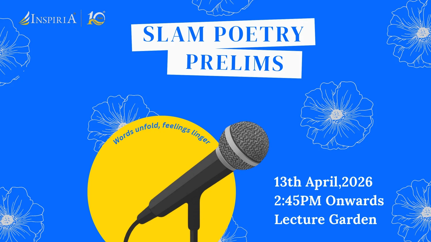 Slam Poetry: Prelims