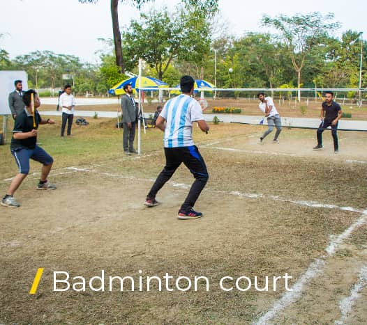 Badminton court