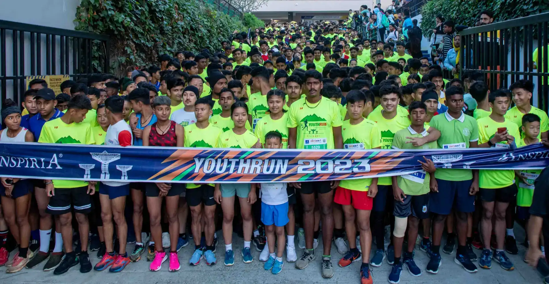Inspiria YouthRun 2023 — moments of the run