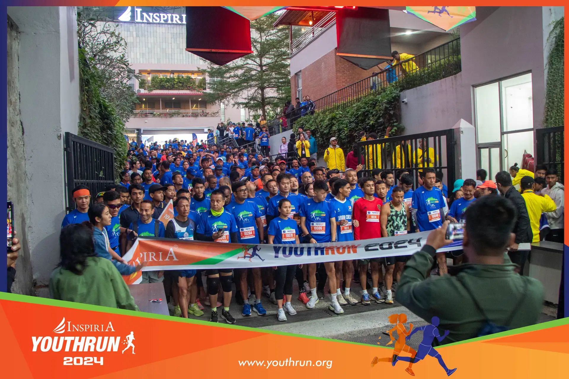 Inspiria YouthRun 2024 — moments of the run
