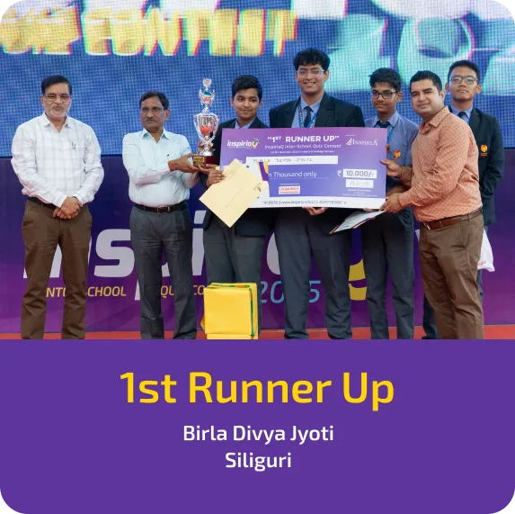 1st Runner Up