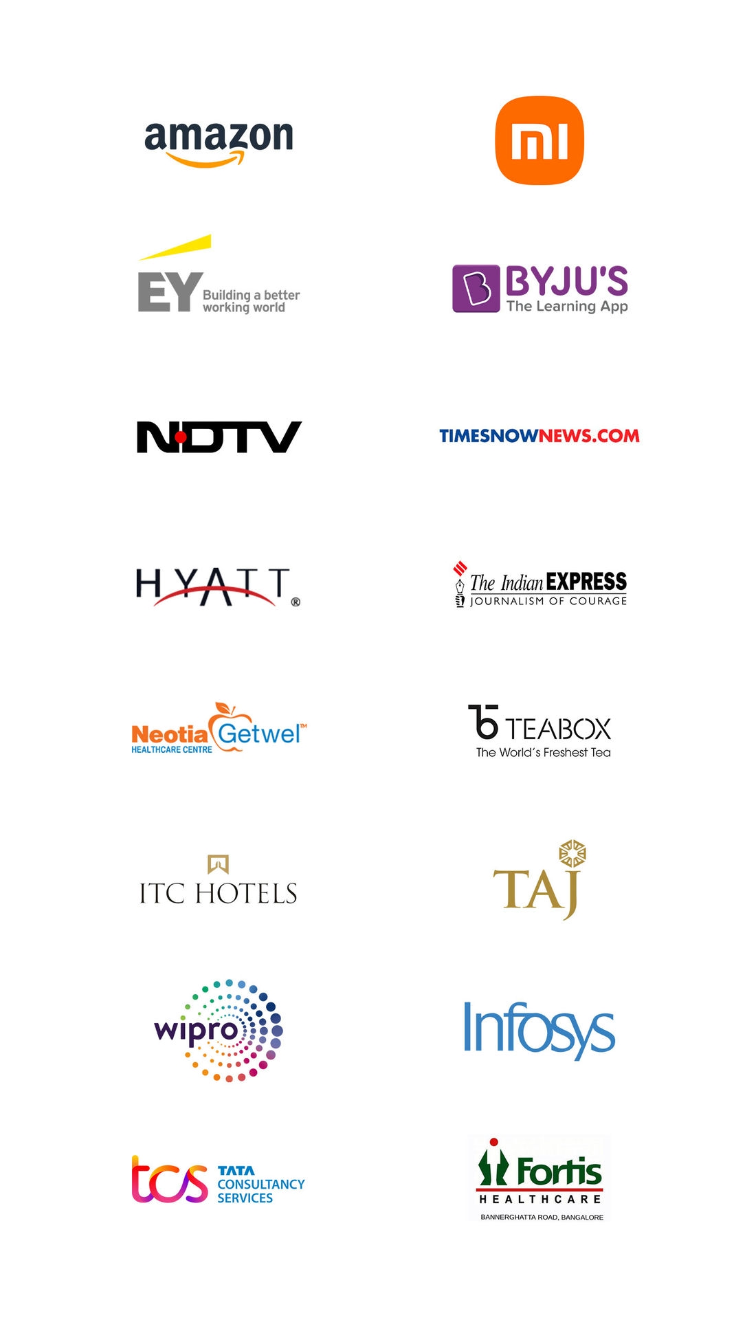Top recruiters at Inspiria — Amazon, Wipro, Infosys, TCS, EY, Hyatt, Taj, ITC Hotels, BYJU’S, NDTV, Times Now, Fortis and more