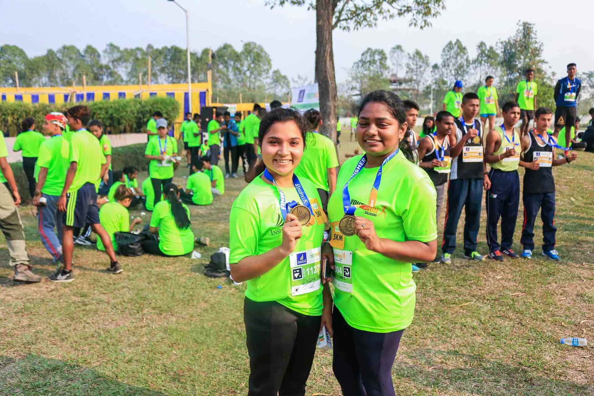 Inspiria YouthRun 2018 — on the road