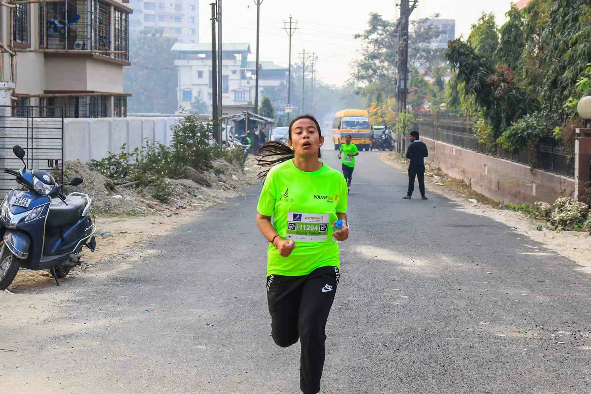 Inspiria YouthRun 2018 — cheering the runners