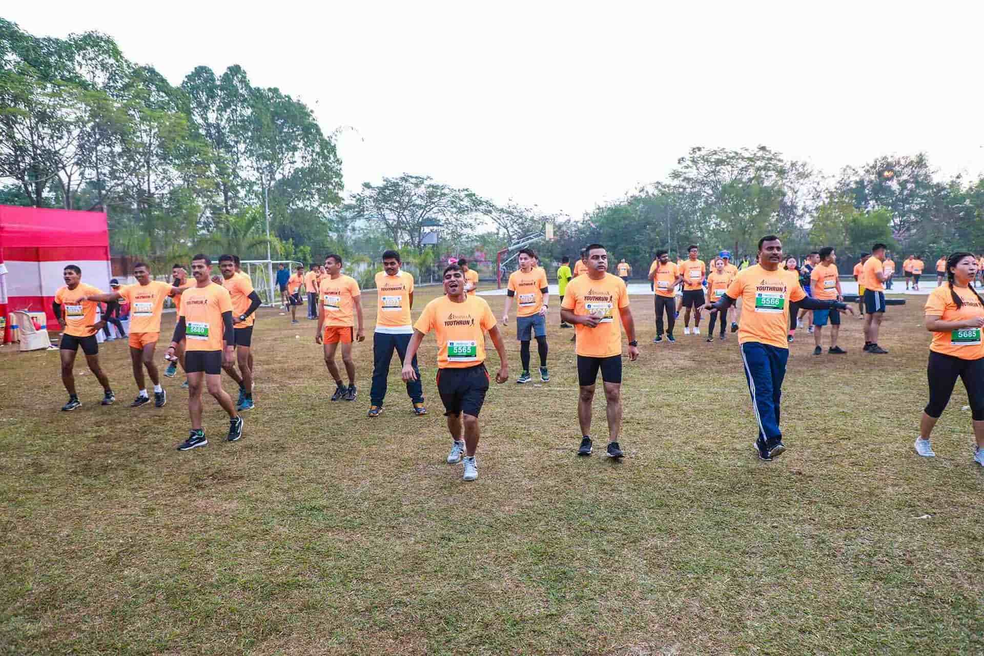 Inspiria YouthRun 2019 — runners on the trail