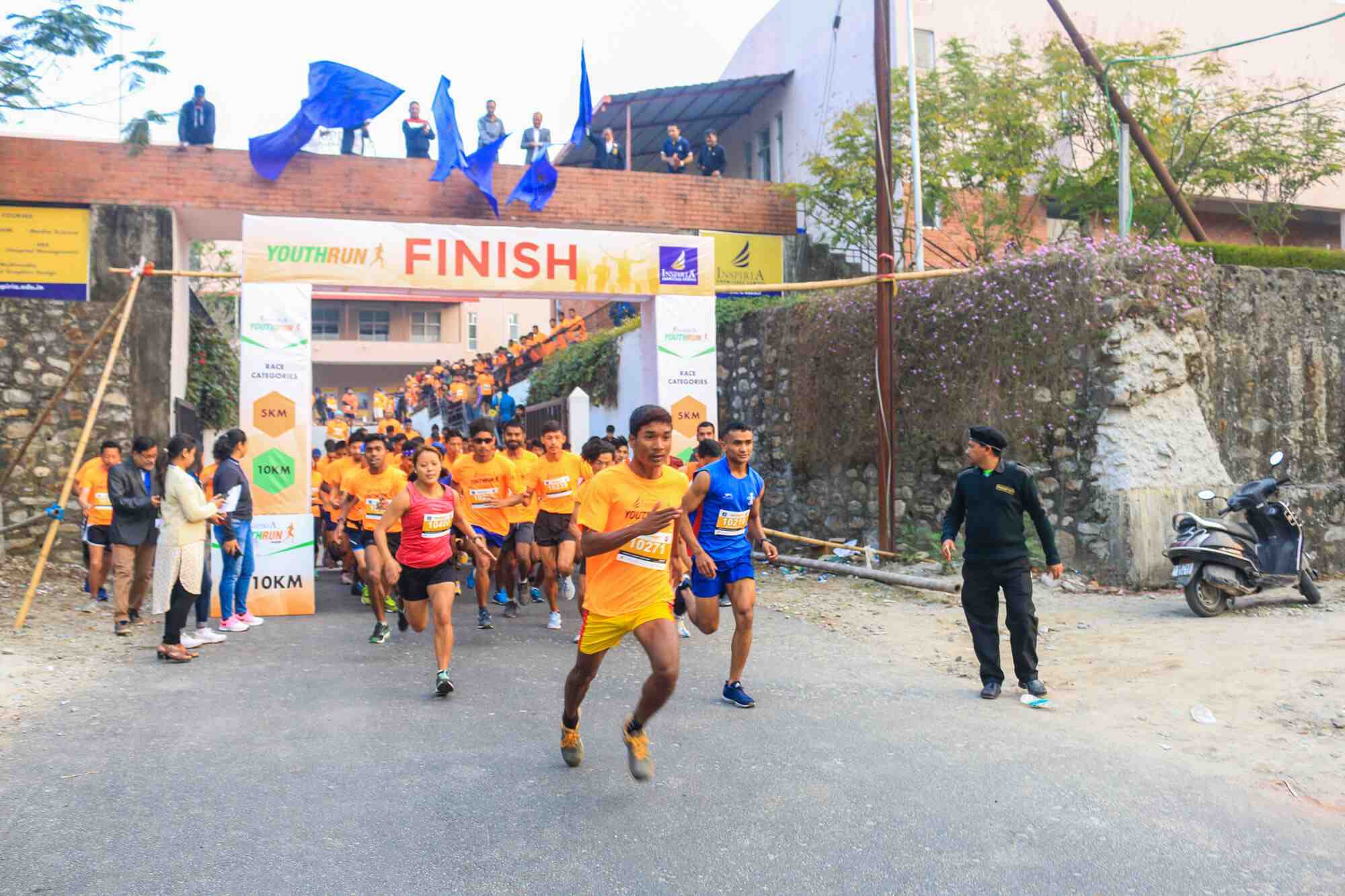 Inspiria YouthRun 2019 — the morning run