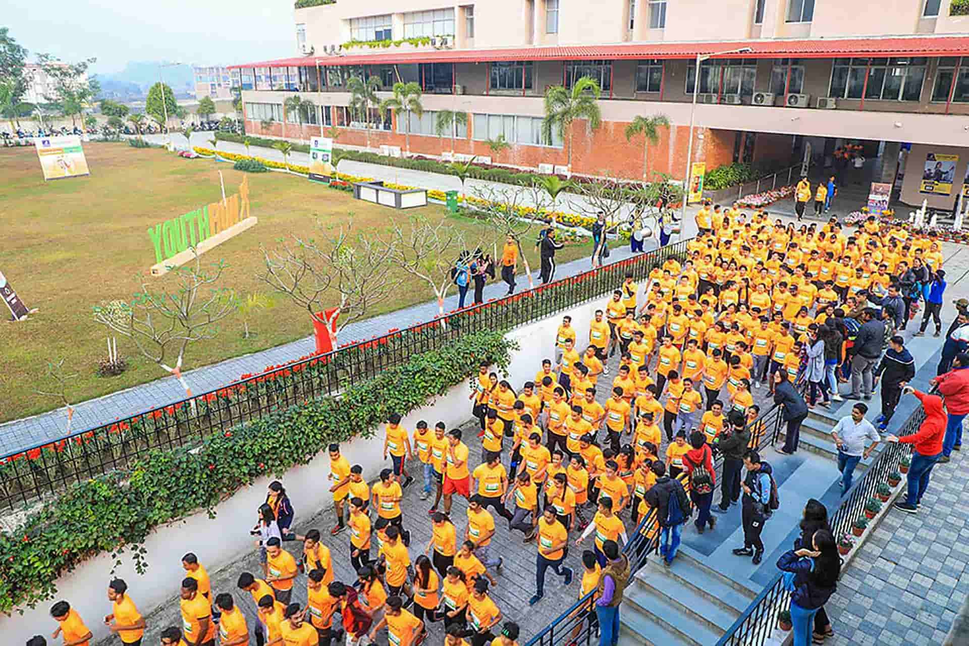 Inspiria YouthRun 2019 — the finish line