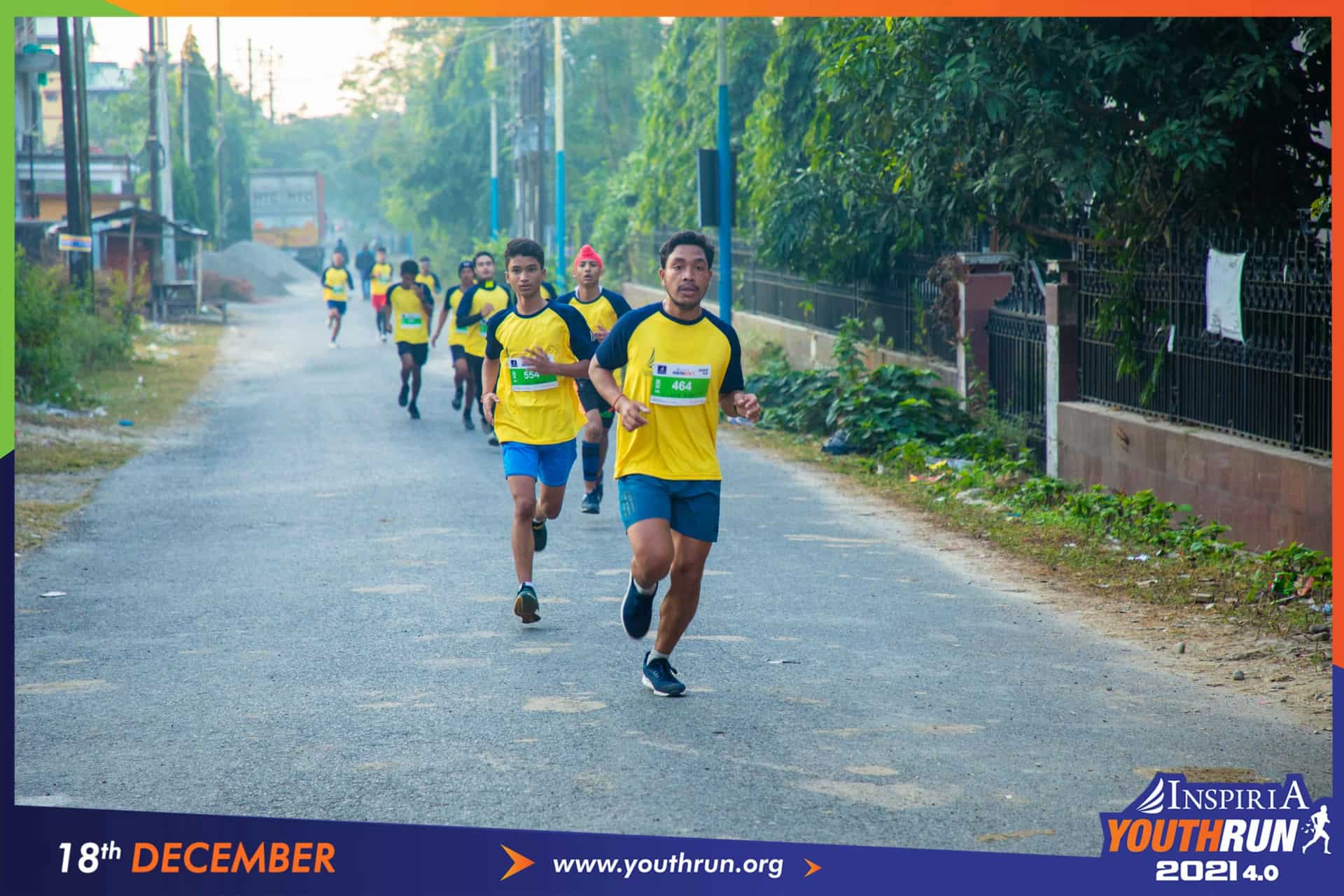 Inspiria YouthRun 2021 — the 5K race