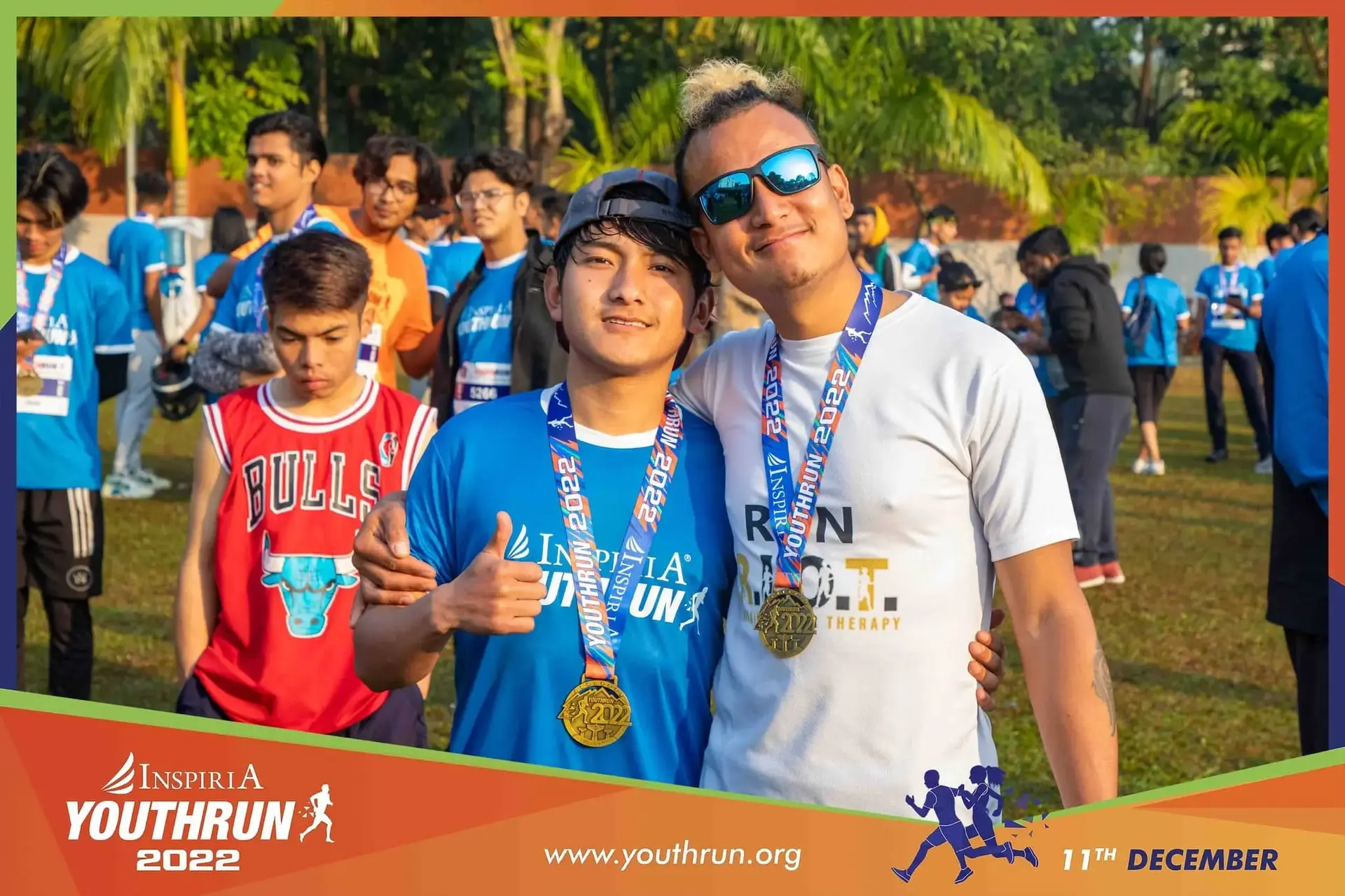 Inspiria YouthRun 2022 — moments of the run